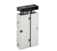 Pneumatic Ram, Aluminum Alloy Pneumatic Cylinder | Multiple Sizes Industrial Application: Double Acting Twin Rod(150MM*16MM)