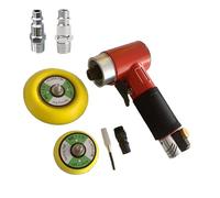 Pneumatic Random Orbital Sander 3 Different Sizes 1 2 3 Inch Polishing Tool for Accuracy Finishing Tasks Metal Face Finishing Tool