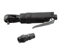 Pneumatic Ratchet Wrench /4 Inch Drive, High Torque Air Powered Socket Tool with Compact Straight Shank for Auto Repair, Machinery Manufacturing and Shipbuilding