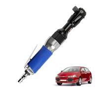 Pneumatic Ratchet Wrench - Air Impacting Tool, 90° Adjustable Right Angle | Lightweight Torque Spanner with Comfort Grip Handle, Socket Driver for Garage, Automotive Repair, Workshop, Home Project