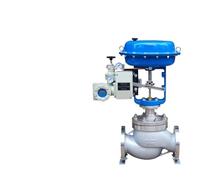 Pneumatic Regulating Valve Stainless Steel Flange Connection Steam Flow Pressure Level Regulating Control Valve(DN15~DN300)