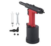 Pneumatic Rivet Gun Self Suction Industrial Air Riveter Hydraulic Riveting Tool 4.0-6.4mm Capacity KV-4000L