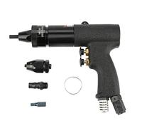 Pneumatic Riveter,Pneumatic Riveting Gun Pull Nut Automatic Air Riveter Nut Gun Tool Air Pull Rivet Nut Gun Riveting Tool Riveter(M6/M8)