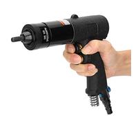 Pneumatic Riveting Air Rivnut Gun, Nut Rivet Tool Kit Gun Pull Nut Automatic Self-locking Air Riveter Nut Gun Tool Rivet Nut Tool for Metal Plate Pipe (M6/M8 KP-739A)