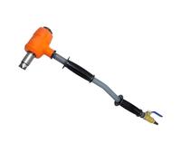 Pneumatic Rust Removal Hammer, Heavy Duty Air Powered Chisel, 3900 Strike Frequency, 25mm Hammer Head Diameter, Efficient for Rust Removal