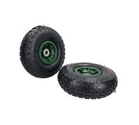 Pneumatic Sack Truck/Trolley/Garden Cart Wheel 10" PAIR