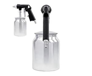 Pneumatic Sandblasting Tool - Automatic High Pressure Cleaner, Compressed Air Rust Proof, Metal Cleaner | Precision Abrasive For Elim Equipment Kit