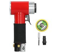 Pneumatic Sandpaper Machine, Eccentric Air Sander with 2/3 in Sanding Pad, Low Noise High - Speed Air Polisher for Mirror Buffing on Metal Wood Plastic