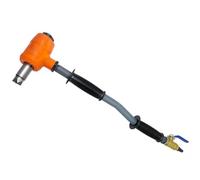 Pneumatic Scaling Hammer, Heavy Duty Air Driven Knocking Rust Remover Tool, Adjustable Intensity - Max 3900 Hits/min, 25MM Head Diameter, for Industrial Ship