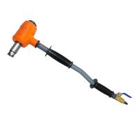 Pneumatic Scaling Hammer, Rust Removal Tool, 3900 Hits/min, 25mm Head Diameter, Adjustable Intensity for Paint, Rust & Scale Removal