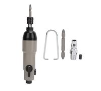 Pneumatic Screwdriver 1/4 Inch Industrial Grade High Torque Air Impact Wrench Tool for Factory Assembly Line Work and Building Decoration Durable Alloy Steel Compact Design