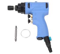Pneumatic Screwdriver High Speed 10000RPM 30Nm Torsion Air Screw Driver Kit with Stepless Speed Control for Factory Assembly Line Maintenance Alloy Steel