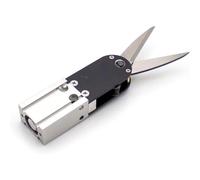 Pneumatic Shears high-Speed Industrial Cutting Tool for Fabrics, Elastic Cords, Plastics, and Thin Metal Sheets, Adjust for Precision Cutting (K18)