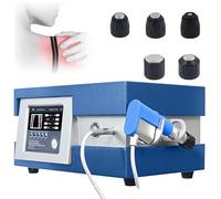 Pneumatic Shock Wave Therapy Equipment with 5 Massage Heads,Shockwave Deep Muscle Massager for E-D Pain Relief Muscle Relaxed