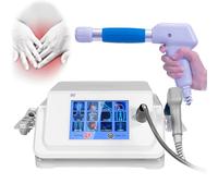 Pneumatic Shockwave Massager, Handheld Electric Pulse Massage Gun with Air Pressure Technology, Deep Tissue Fascia Percussion Therapy Device for Muscle Relieve Stiffness Improve Circulation