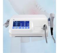Pneumatic Shockwave Therapy Machine, Extracorporeal Focused Shockwave Therapy with 5 Heads, Adjustable 0.5-8.0bar Intensity and 1-20HZ Frequency, Deep Into Skin 8cm, Non-invasive,for Pain Relief