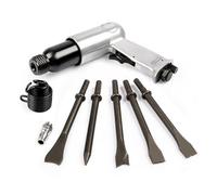 Pneumatic Shovel Industrial Chisel Straight Air Hammer Tool with Scraper (Hexagonal Handle)