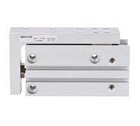 Pneumatic Slide Table Cylinder MXH10 Small Air Slide Table Cylinder with Linear Guide Bearings for High Precision MXH10-20 Applications in Robotics and Material Handling (MXH10-60)