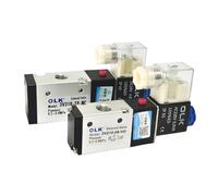 Pneumatic Solenoid Valve 24v 3V210-08 3V210-08-NO 3V310-10-NC 3V310-10-NO 3 Way Normally Open Close Air Valves(3V310-10-NO,AC24V)
