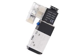 Pneumatic Solenoid Valve 3 Way 2 Position Air Directional Control 3V210-08 DC12V DC24V AC110V AC220V 1Pcs(3v210-08-w 10mm,5V)