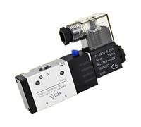 Pneumatic Solenoid Valve 3V210-08 3 Way 2 Position Electric Control Air Gas Magnetic Valve DC12V 24V AC220V 110V Coil Volt 1/4quot 1Pcs(With 10mm fittings,AC 220V)