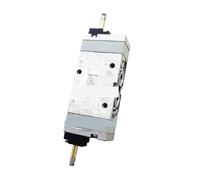 Pneumatic Solenoid Valve, MFH-5/3G-3/8-B 19707, Three-position Five-way, Original