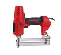 Pneumatic Stapler ，Powered Upholstery Stapler 2600W 220V Heavy Duty Electric Nails Gun F30 U-Shaped Nail Gun Straight Nail Gun Woodworking Tools Household Eletric Power Tools(Machines and Nail)