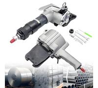 Pneumatic Steel Strapping Tool Set with Tensioner and Cutter | Pneumatic Strapping Tool Set for Efficient Packaging & Secure Strap Tensioning