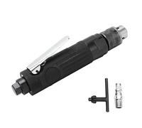 Pneumatic Straight Drill, 3/8 Inch 2200rpm Straight Air Drill Pneumatic Drill Straight Air Power Drill, Industrial Straight Air Pneumatic Drill Pneumatic Drilling Engraving Polishing Tool