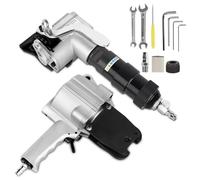 Pneumatic Strap Tool, Tensioner and Crimp Sealant for Efficient Metal Steel Packaging Operations, Heavy-Duty Design for Reliable Performance in Industrial Applications