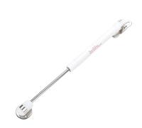 Pneumatic support rod 10kg/15kg Copper Force Door Lift Support Hydraulic Spring Hinge Cabinet Kitchen Cupboard Hinges Hardware(10kg(100N) White)