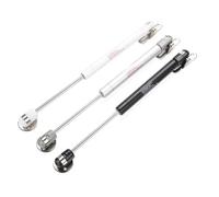 Pneumatic support rod 4PCS 10-15KG Pneumatic Support Rod Furniture Gas Spring Hinges Kitchen Cupboard Cabinet Hydraulic Hinge Door Strut Lid Box Hardware(10KG-Black)