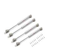 Pneumatic support rod 4PCS Pneumatic Support Rod Cabinet Door Gas Spring Hinges Kitchen Cupboard Hydraulic Hinge Strut Lid Box Furniture Hardware 6-15KG(WHITE,15KG (150N) (33LB))