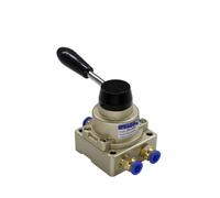 Pneumatic Switch 3-Position 4-Way Manual Valve HV-02, HV200-02, HV200D, HV200B for HVAC Damper Control, Airflow Regulation, Industrial Automation