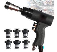 Pneumatic Tapping Machine M3-M12 Pneumatic Tapping Gun 750RPM Portable Tapper Thread Tapping Tool Tap Drilling Machine,Gunstyle (Gunstyle)