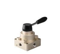 Pneumatic Three-Position Four-Way Hand Turn Valve HV-02/03/04 Manual 4HV310-10 Switch Dynamic Reversal Gas Control(4HV330 10)