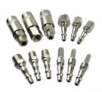 Pneumatic Tool Connector Kit 12PC for Workshop