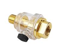 Pneumatic Tool Oiler - Assured Portability, Mini 1/4 Inch Pneumatic Air Lubricator | Air Tool Parts, Air Power Tool For Angle Grinders, Sanders