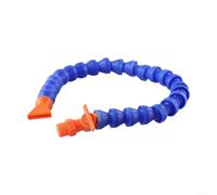 Pneumatic Tube for BPS Cooling System 1/4 in 3/8 in 1/2 in External Thread Flexible Plastic Hose for Use with CNC Machine Tools and Lathes ((flat nozzle))