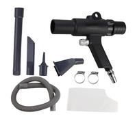 Pneumatic Vacuum Cleaner Kit 2 in 1 Compressed Air Duster Blower and Suction for Factory Workshop Auto Repair