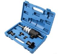 Pneumatic Valve Grinder for Engine Repair with 4 Suction Cups 20/30/35/45mm Chrome Vanadium Steel Quick-Change Interface Lightweight Design Blue Tool