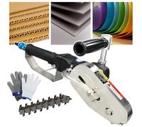 伟 祥 Pneumatic Waste Stripper, 2500rpm Portable Carton Paper Stripping Machine, Alloy Steel Chain, Inlet Pressure 6-8 Kg, Industrial Paper Stripping Machine for Cardboard, Corrugated Board