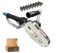 Pneumatic Waste Stripping Tool, Paper Edge Cutter Trimming Tool with Alloy Steel Chain, Inlet Pressure 6-8 Kg, Carton Paper Stripping Machine for Cardboard, Corrugated Board 8mm