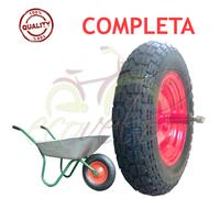 Pneumatic Wheel Barrow 3.50 - 8 Replacement Long Axle 155Mm Model Vespa Rubber