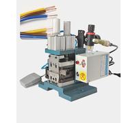 Pneumatic Wire Stripping Machine, Automatic Vertical Copper Wire Stripper for Cable Recycling