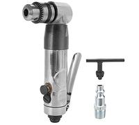 Pneumatic Wood Drill Elbow, Air - Powered Right Angle Drill with CW/CCW Function, Industrial Handheld Drilling Tool for Tight Spaces, Includes Multi - Use Accessories (US Style)