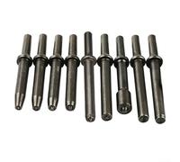 Pneumatics Meets Durability in This One PC Rive Tool for Both for Semihollow and Solids with an Array of Eight Chisels (8mm semi-Hollow Head)