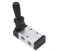 Pneumatics Simplified Introducing the User Focused Hand Pull Lever Controlled Air Valve Model Number 4H21008 with Multi Port Capability