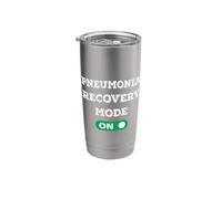 Pneumonia Recovery Mode On Loading Pneumonia Fighter Stainless Steel Insulated Tumbler