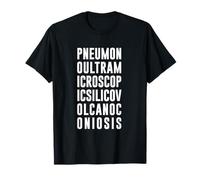 Pneumonoultramicroscopicsilicovolcan Longest Word in English T-Shirt